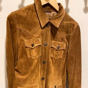 Suede Western-Style Jacket (Medium)